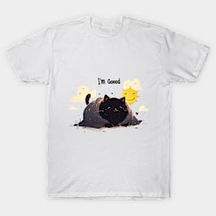 Cozy Cat Contentment T-Shirt